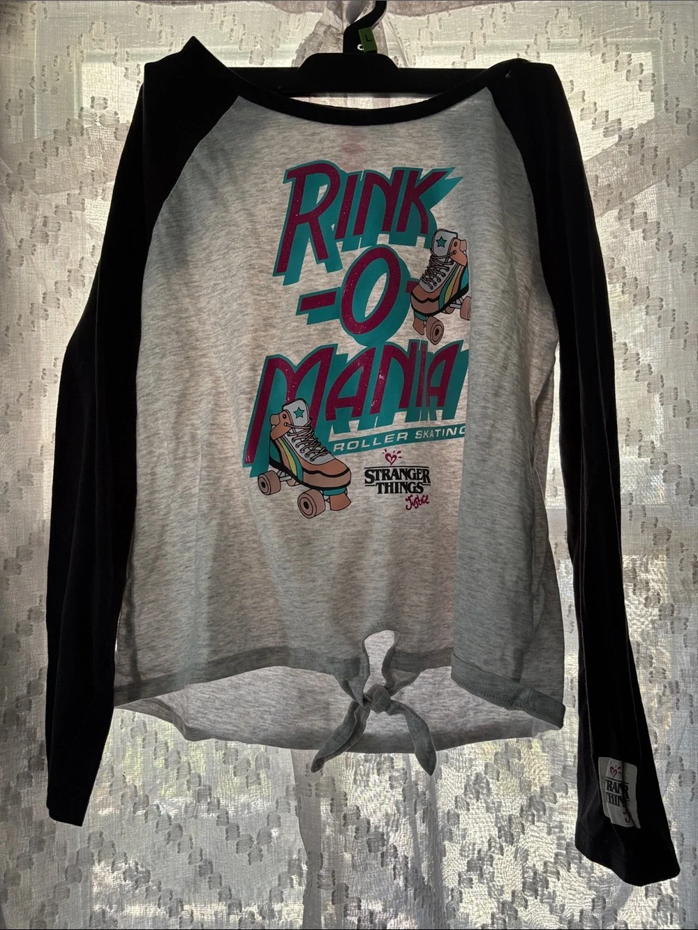 Stranger ThingsXJustice long sleeve shirt